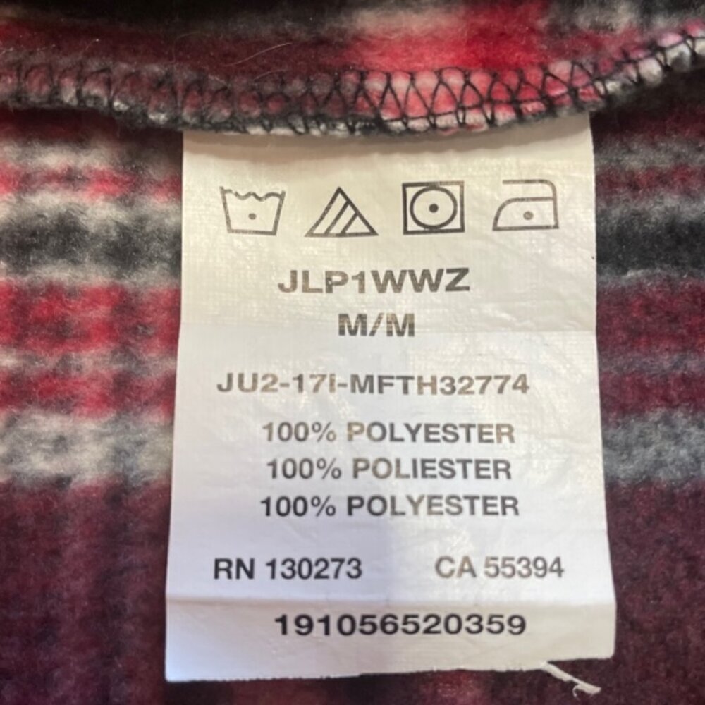 RIDERS BY LEE Soft Plaid Flannel Shirt - Size Medium - Picture 6 of 7